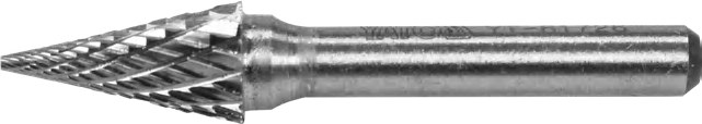 Rotary file for metal