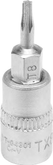 Bit socket 1/4” (6.3 mm)